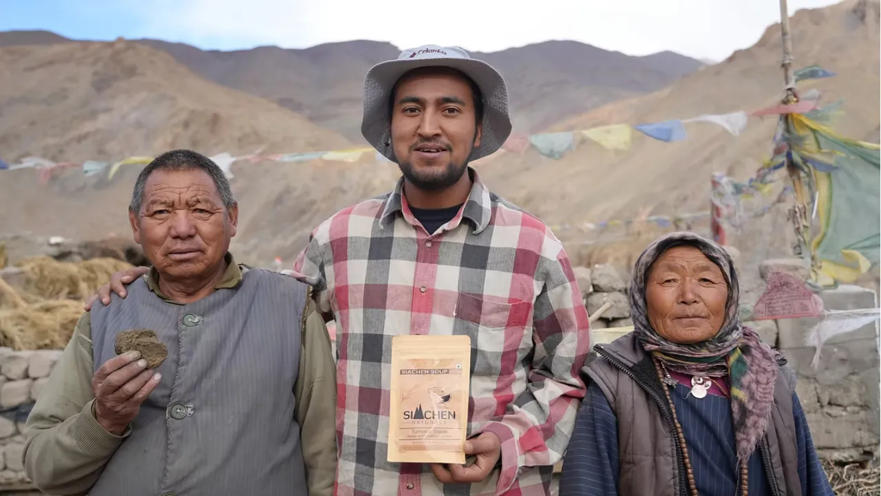 siachen naturals barley farmers ladakh