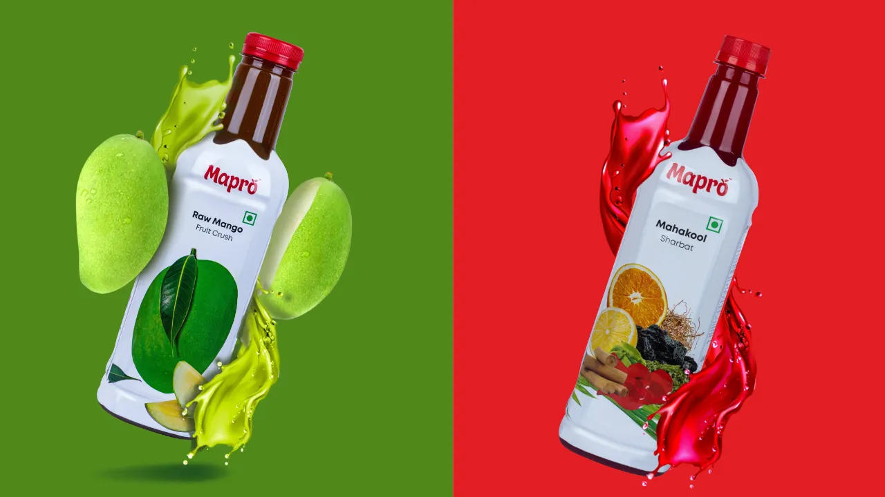 3 fruit syrups 