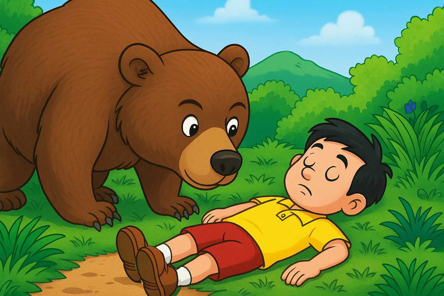 Jungle lesson Identification of true friendship