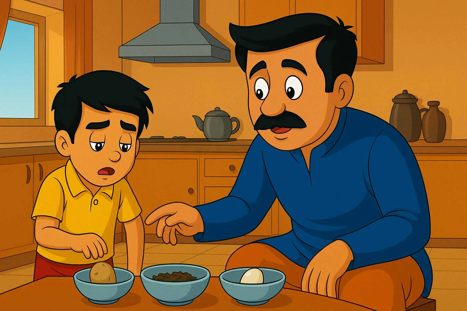 Child Story- Learn with difficulties win with courage