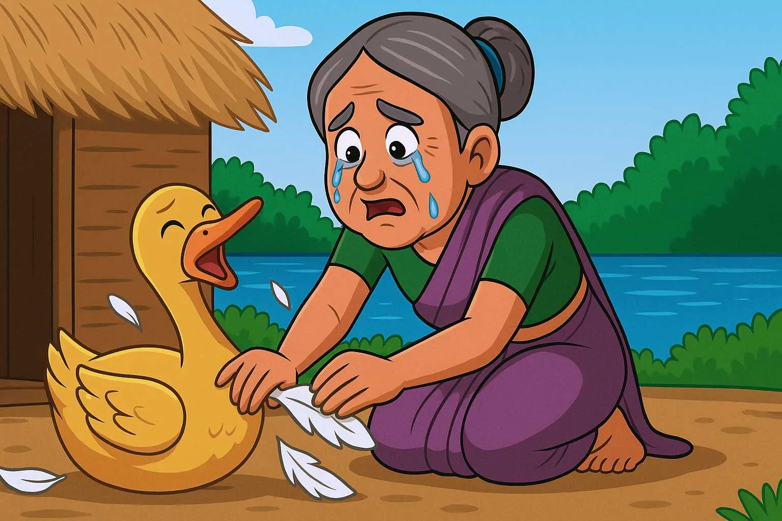 Motivational Story: Golden Hans and Lesson of Greed
