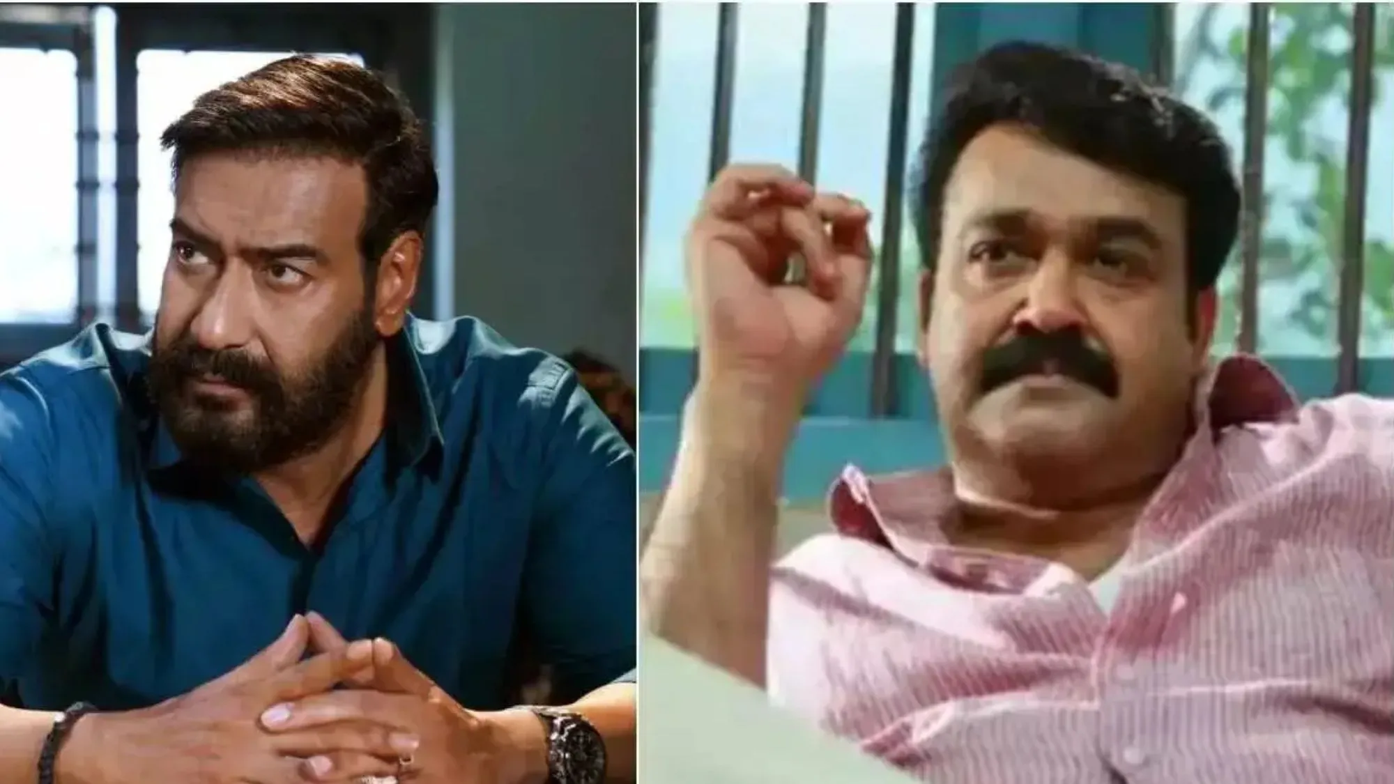 ajay devgn and mohanlal
