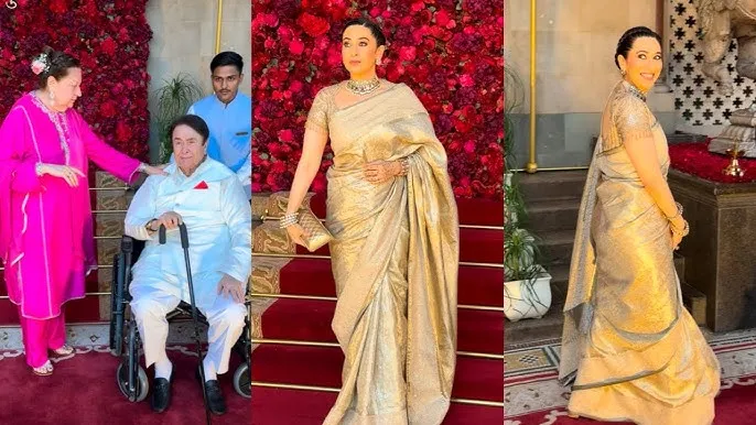babita IN AADAR JAIN WEDDING