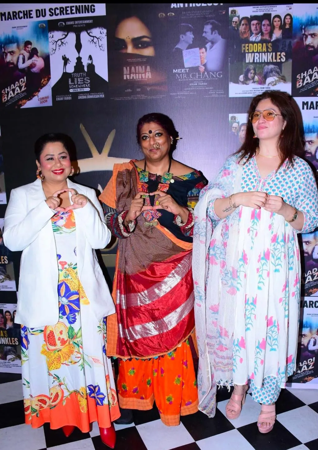 shared Sushmita Mukherjee at multi-movie Cannes Selection celebration glam-event, hosted by Erams Entertainment 