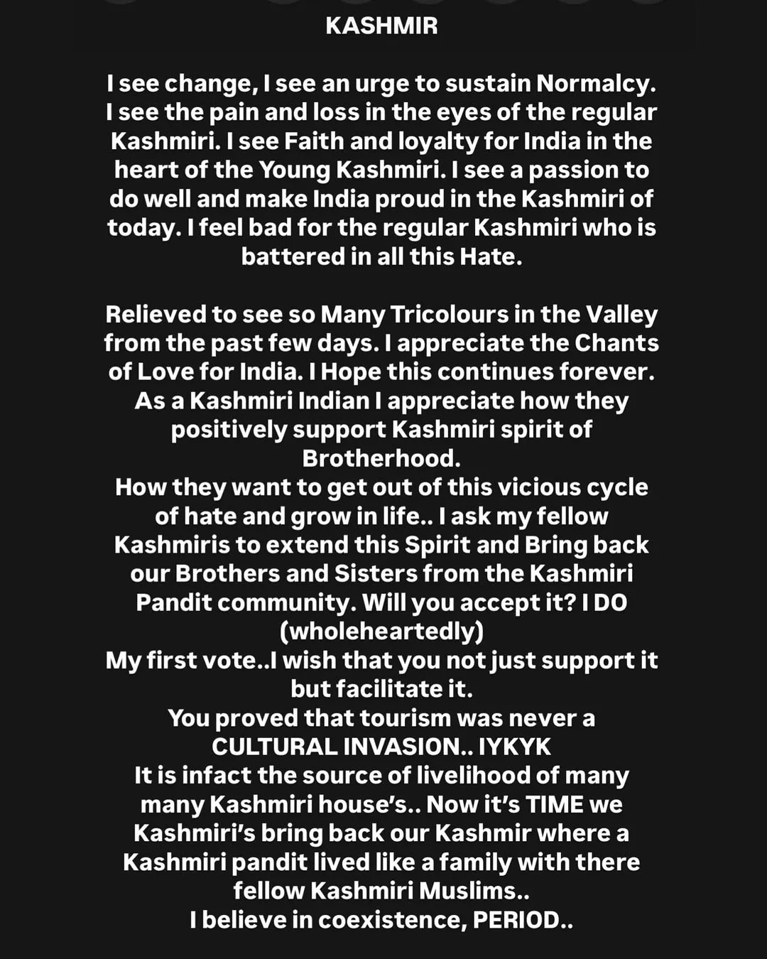 hina khan instagram post