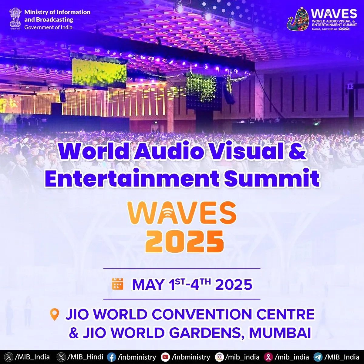 IMPPA President Abhay Sinha Invited To Attend WAVES 2025