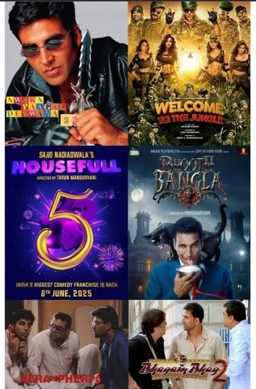 akshay kumar housefull 5 welcome to the jungle hera pheri 3