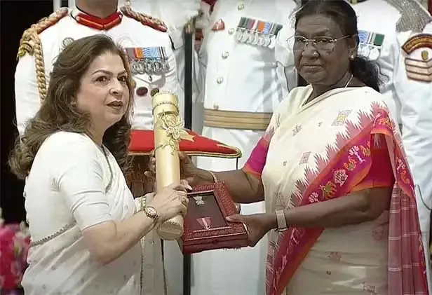 Farida Udhas, wife of Pankaj Udhas