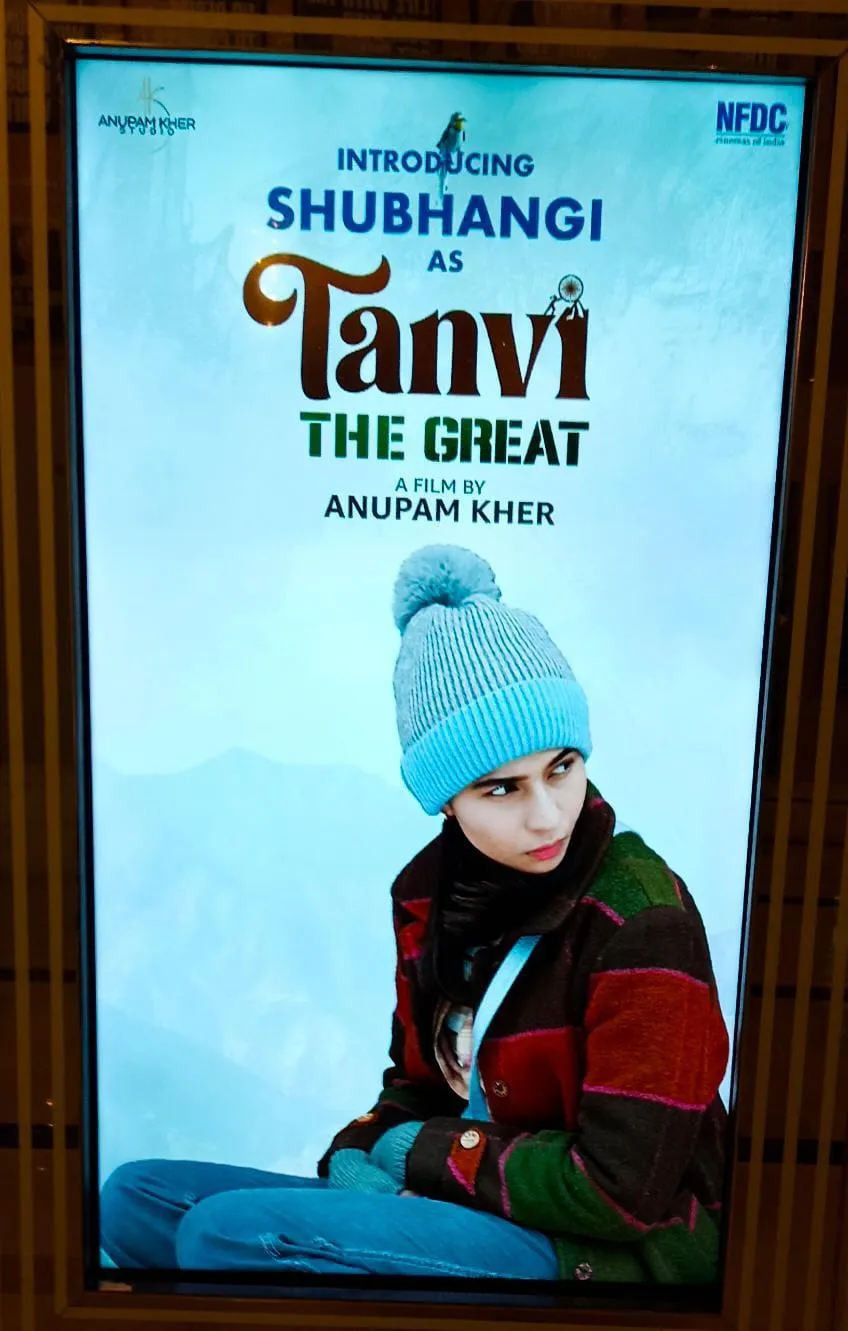 Poster of 'Tanvi The Great' movie