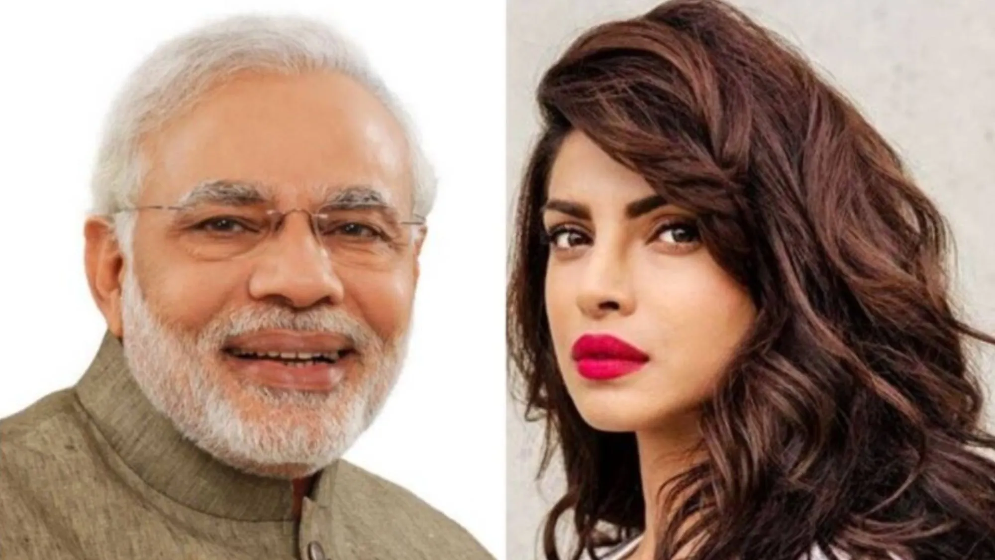 Priyanka Chopra and PM Modi