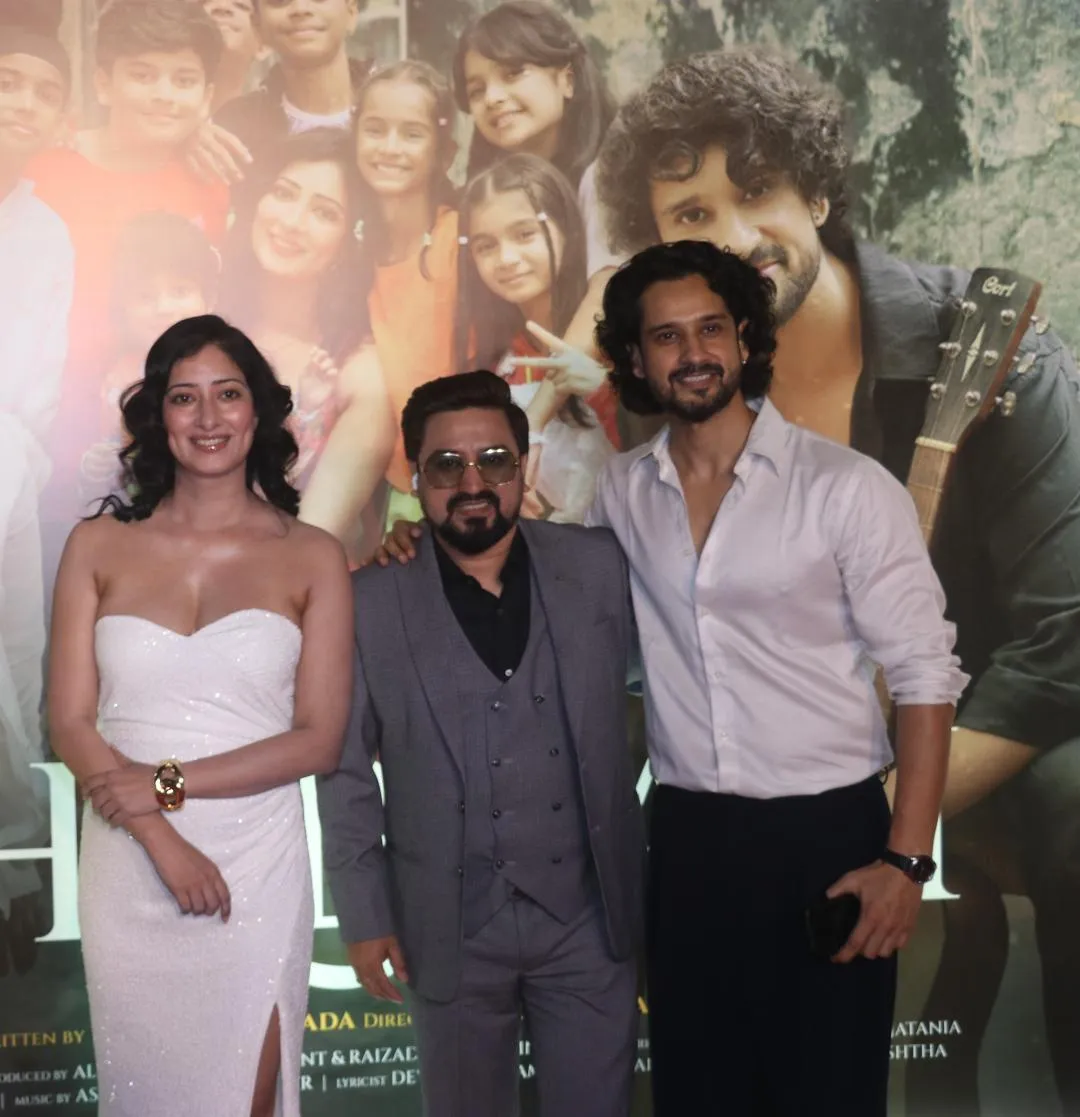 Niharica Raizada , Bhim Singh and Rahul Choudhry at the event