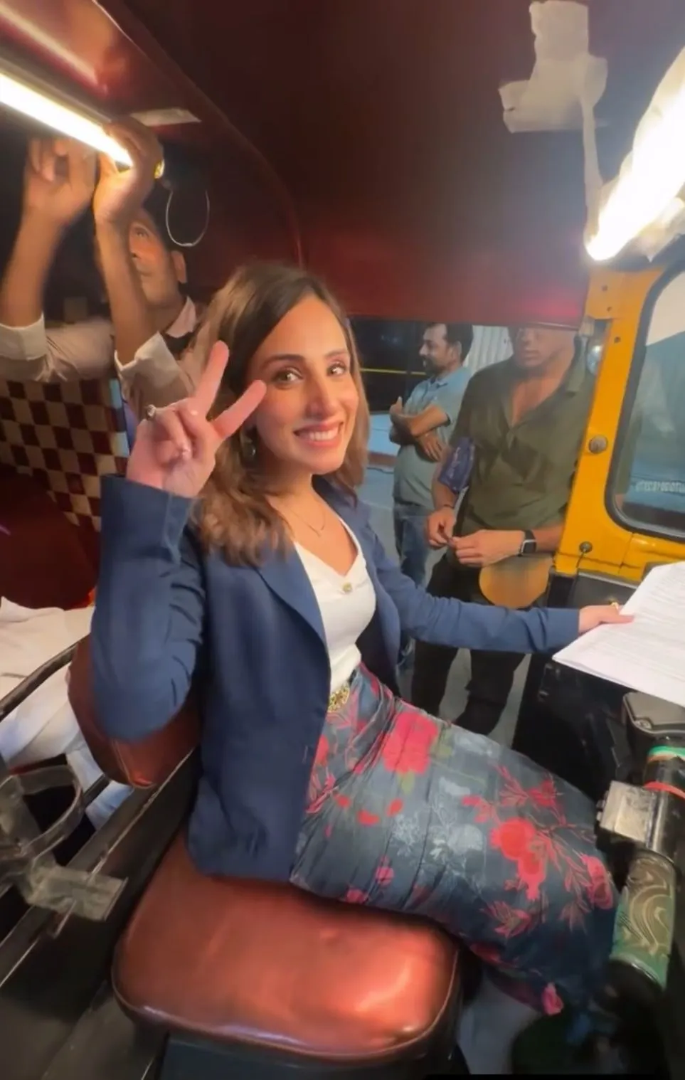 Simaran Kaur learns to drive an auto-rickshaw for an important scene in Jamai No 1