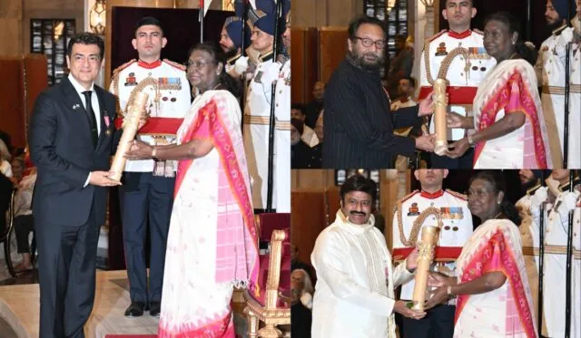 From Ajit Kumar to Arijit Singh, President Draupadi Murmu honored these celebrities