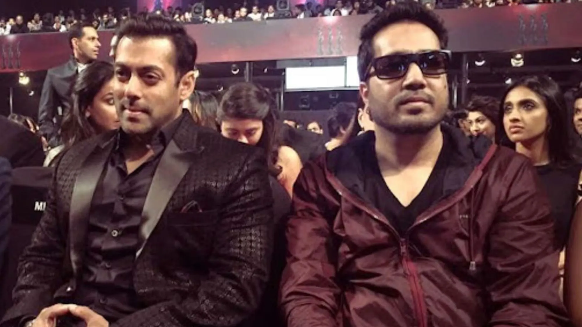 Mika Singh and Salman Khan