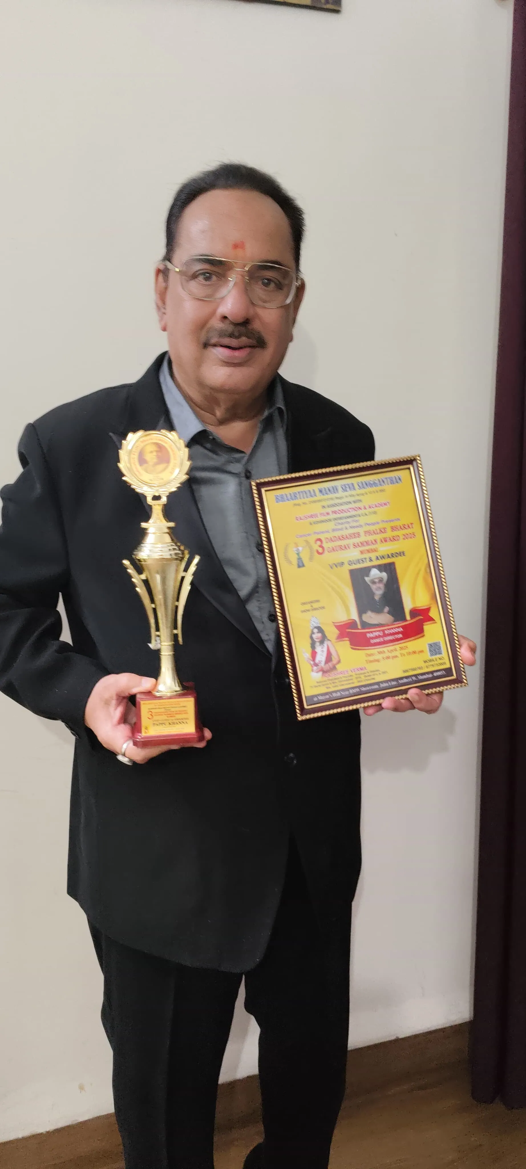 Bollywood choreographer Pappu Khanna