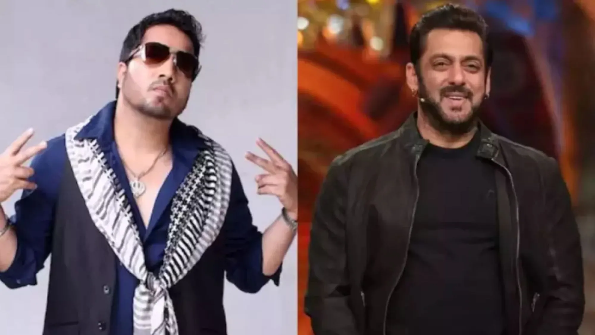 Salman Khan and Mika Singh