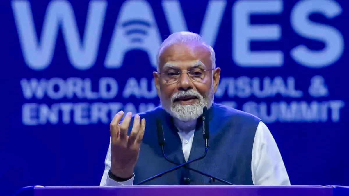 WAVES 2025 first day modi ji