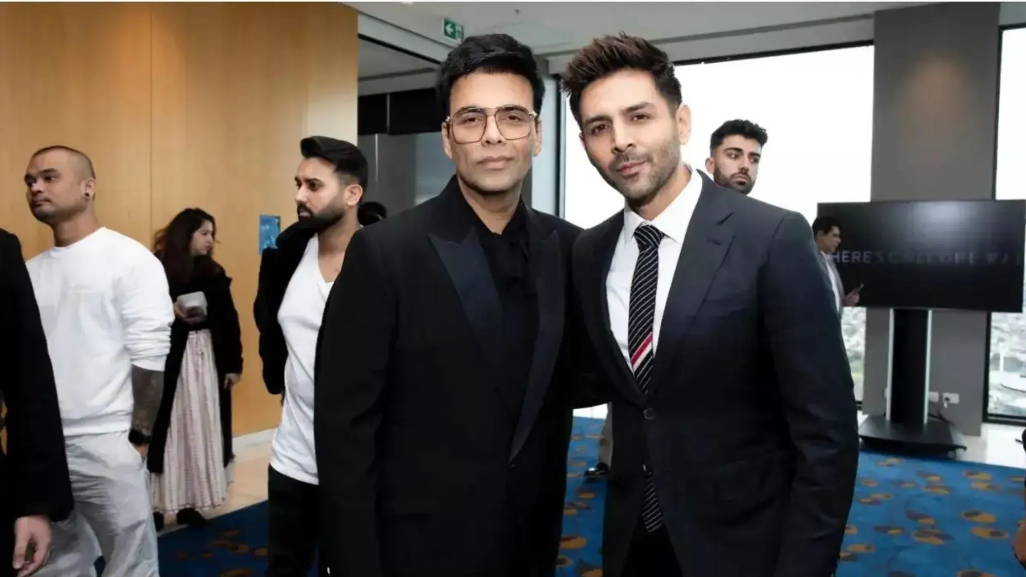 kartik aaryan and karan johar