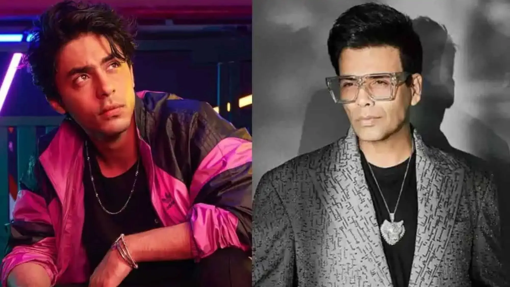 Karan Johar and Aryan Khan