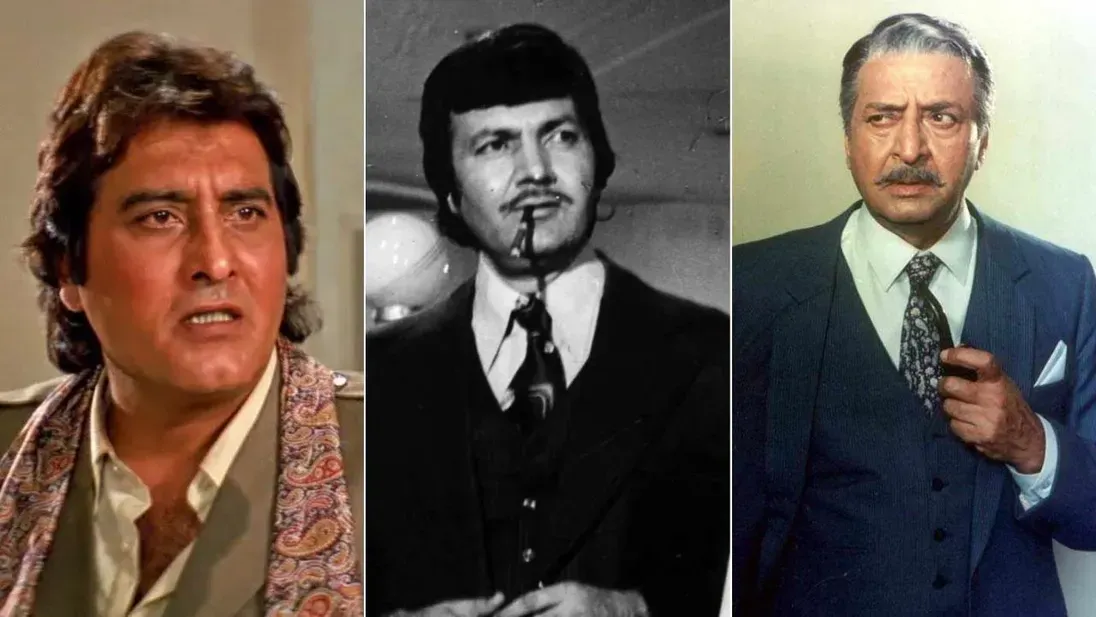 Sunil Dutt, Vinod Khanna & Prem Chopra: Bollywood Icons