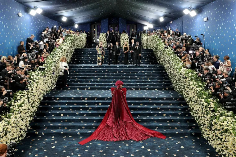 met gala 2025 BLUE CARPET