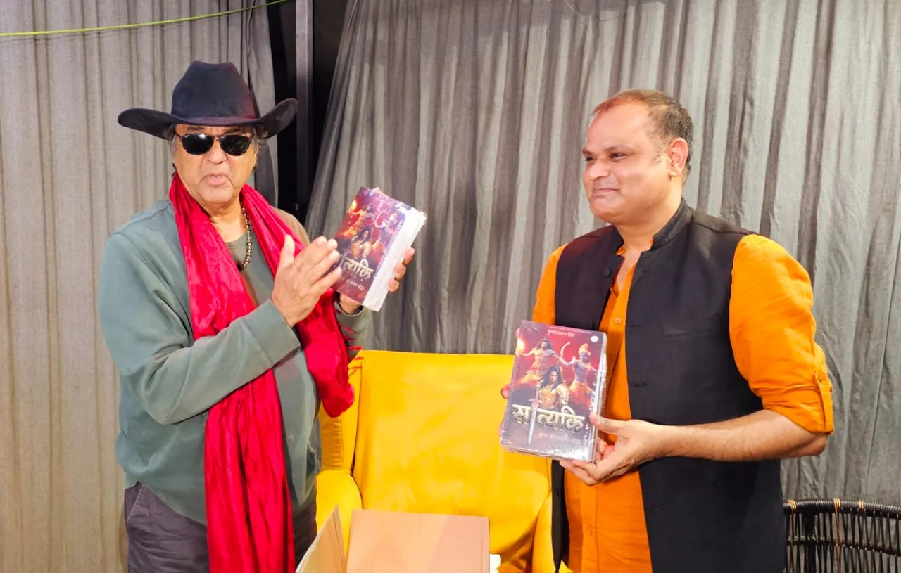 Mukesh Khanna Launches Satyaki Book Calls Dushyant Singh Work a Treasure