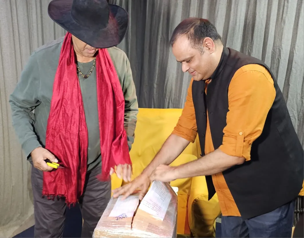 Mukesh Khanna Launches Satyaki Book Calls Dushyant Singh Work a Treasure