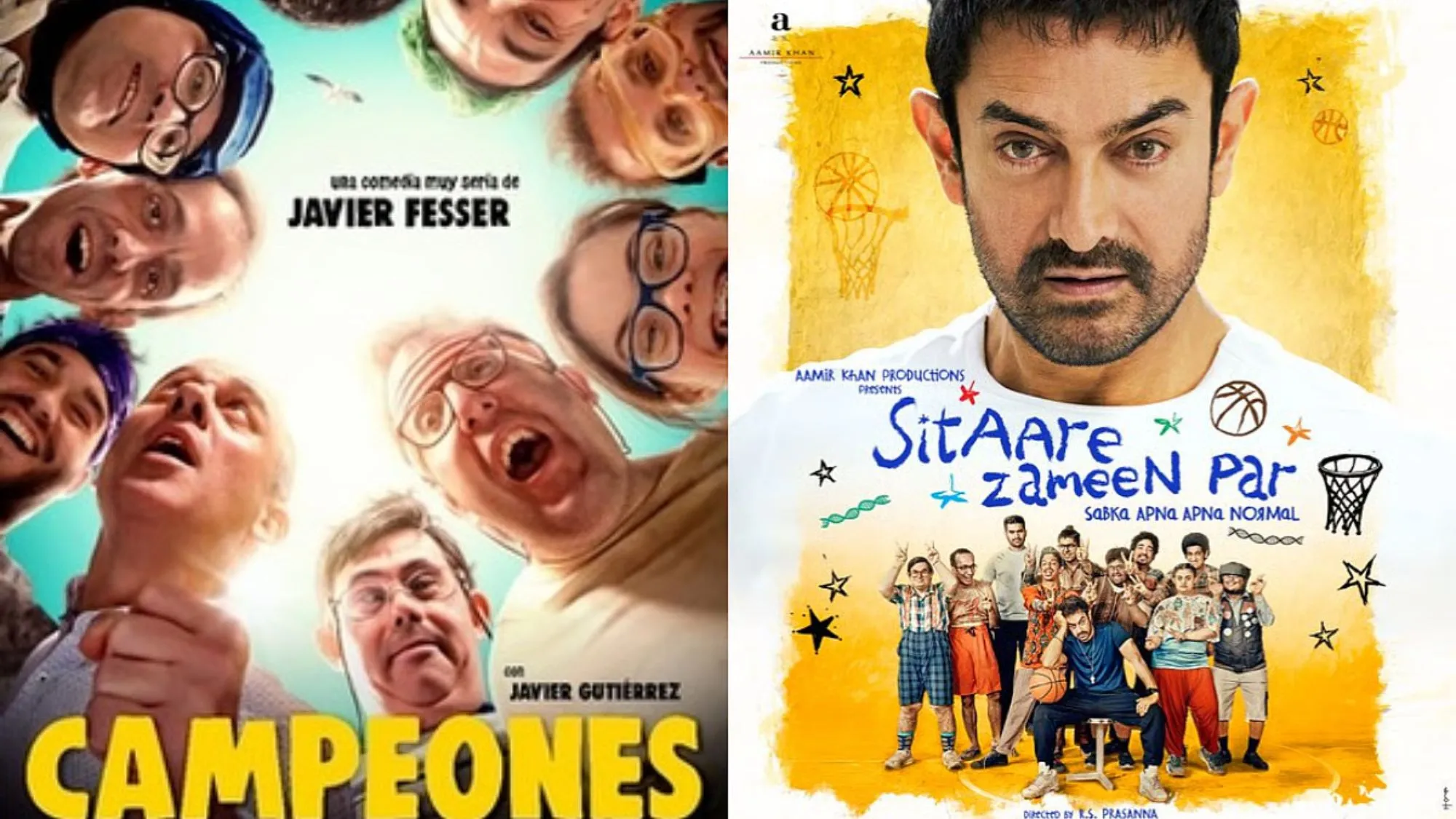 Sitaare Zameen Par and Hollywood film Champion