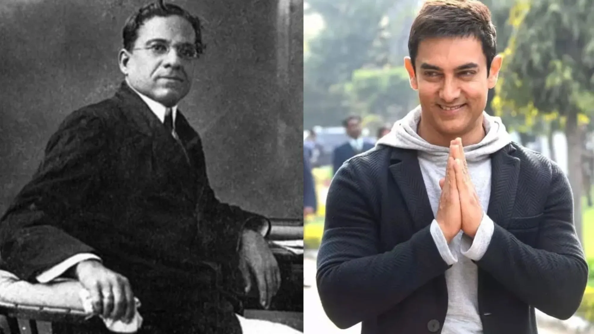 Dadasaheb Phalke and Aamir Khan  