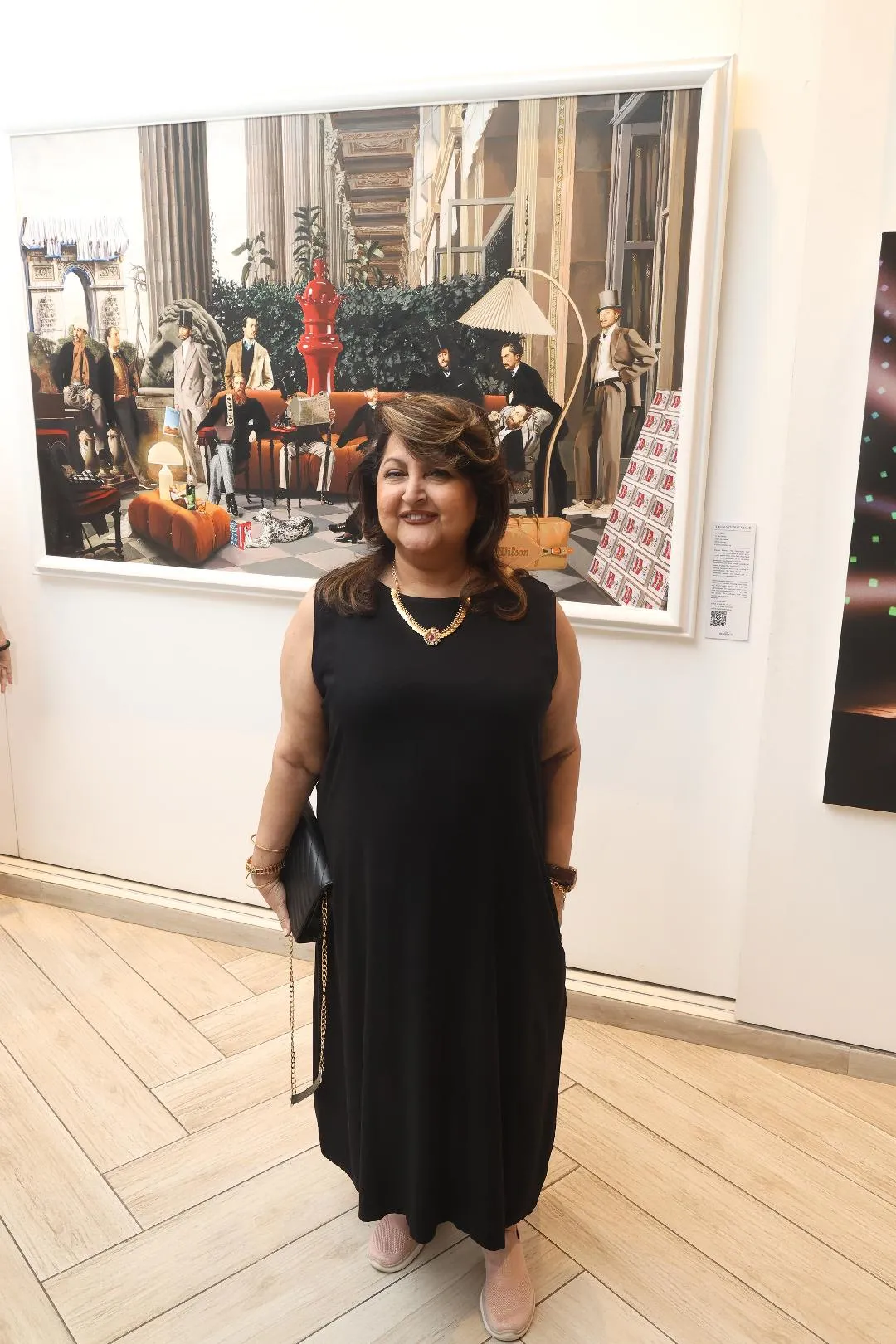 Raell Padamsee at the HoC- Art of Confluence show