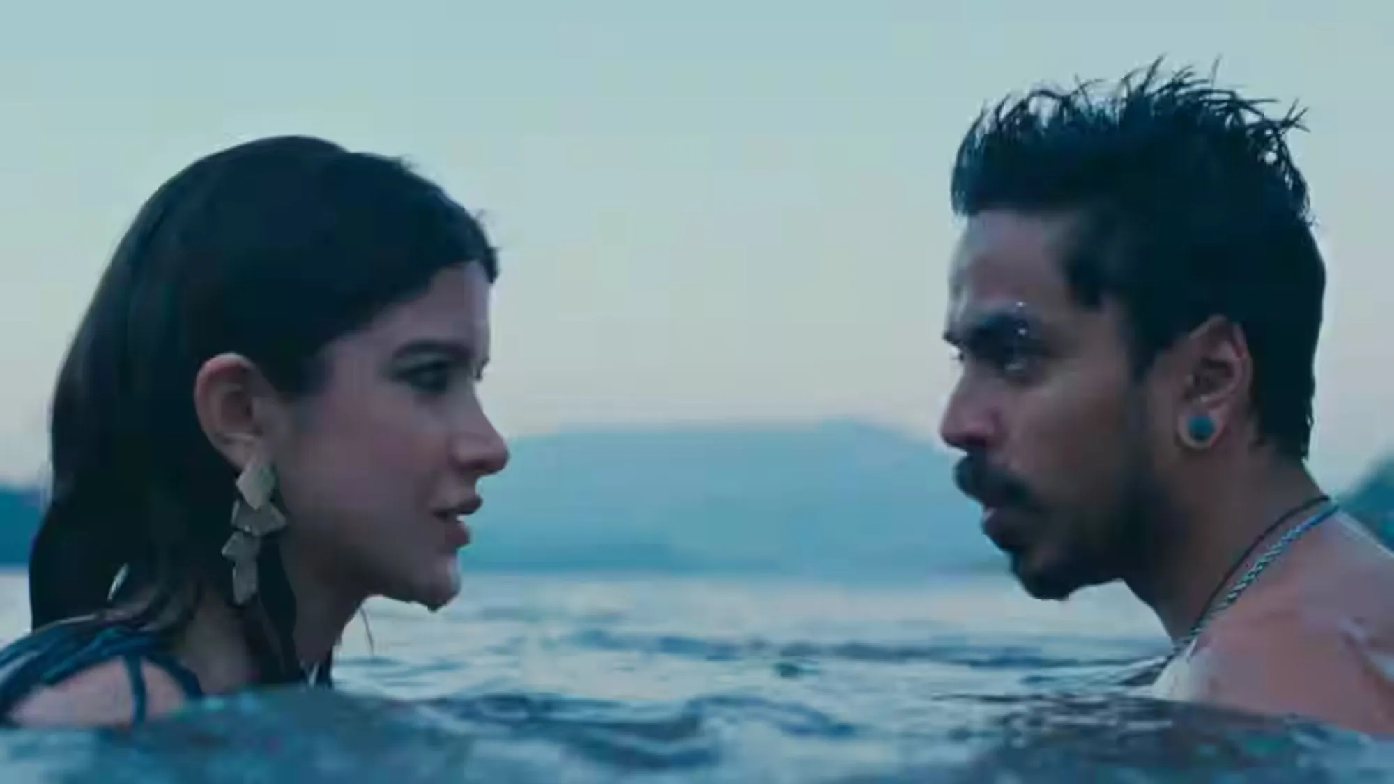 Shanaya Kapoor and Adarsh Gourav