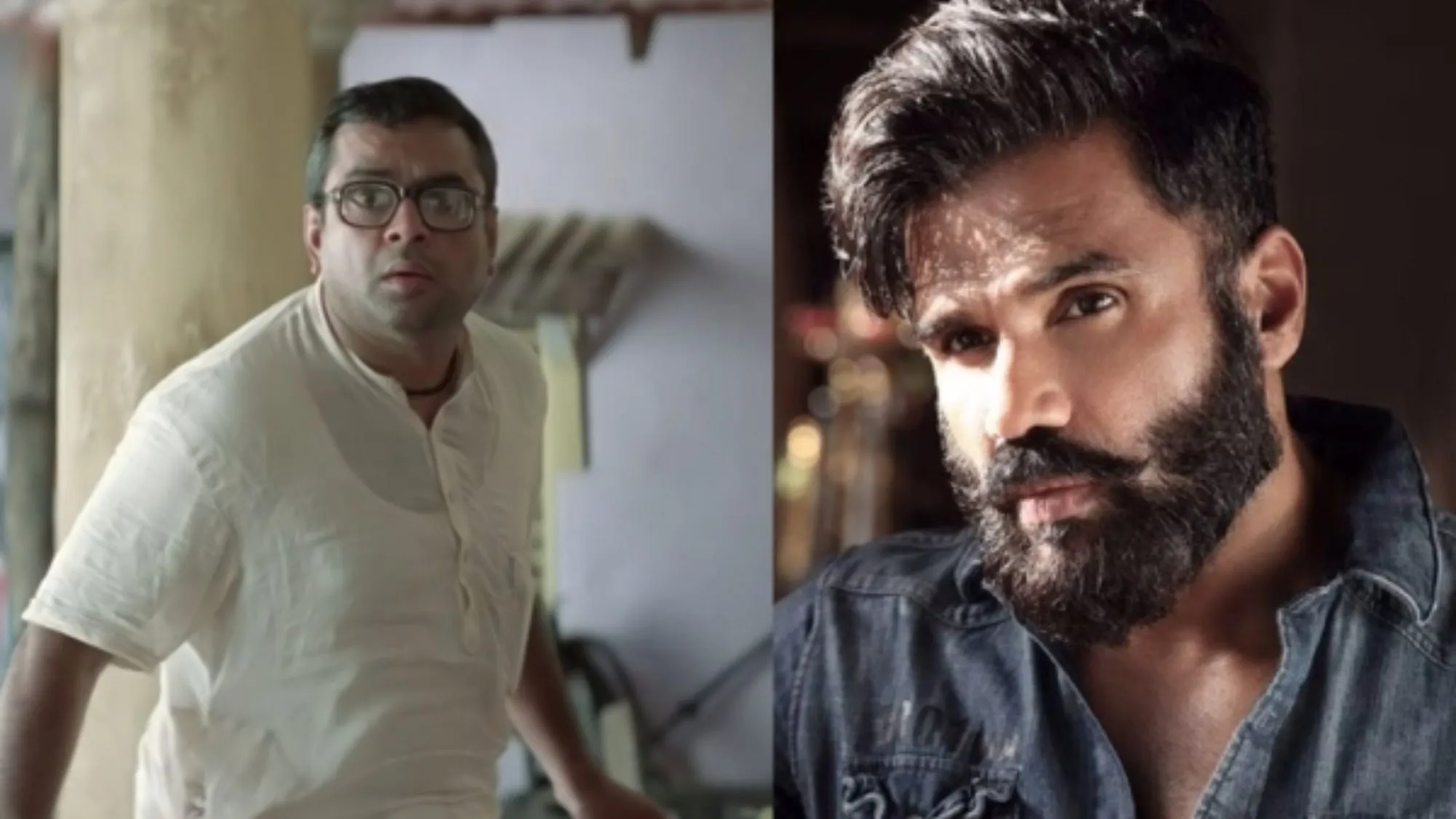 Paresh Rawal and Sunil Shetty