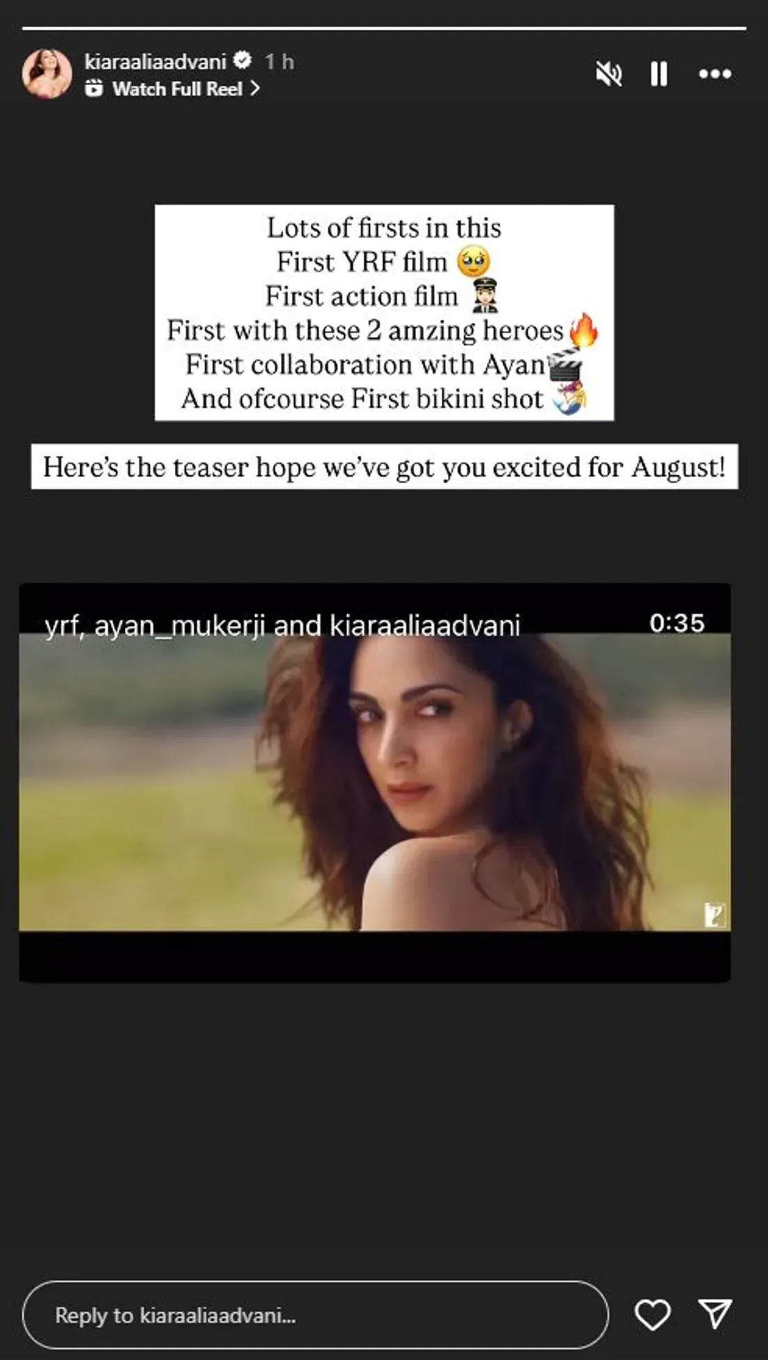 kiara advani war 2