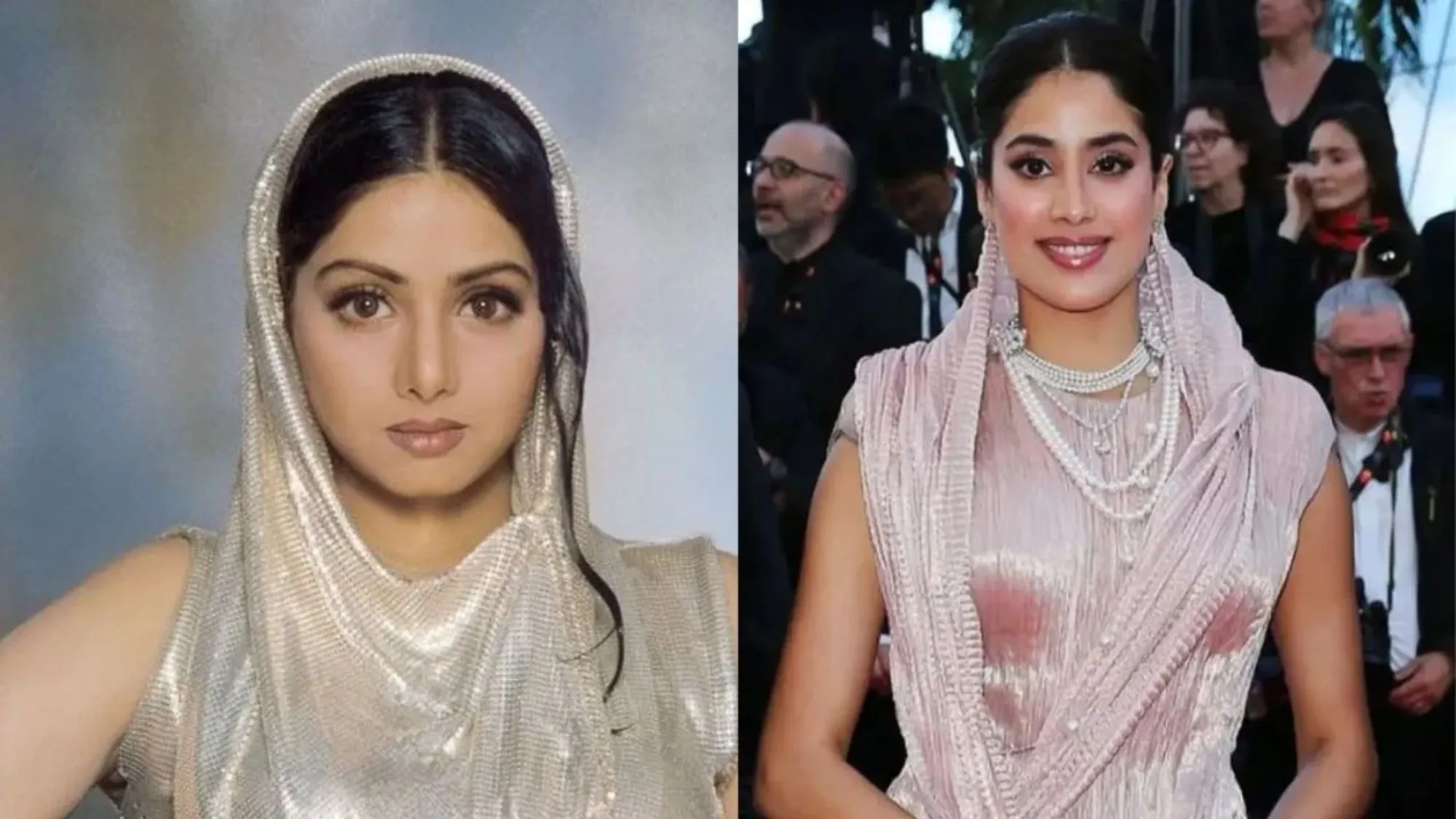 Janhvi Kapoor and Sridevi