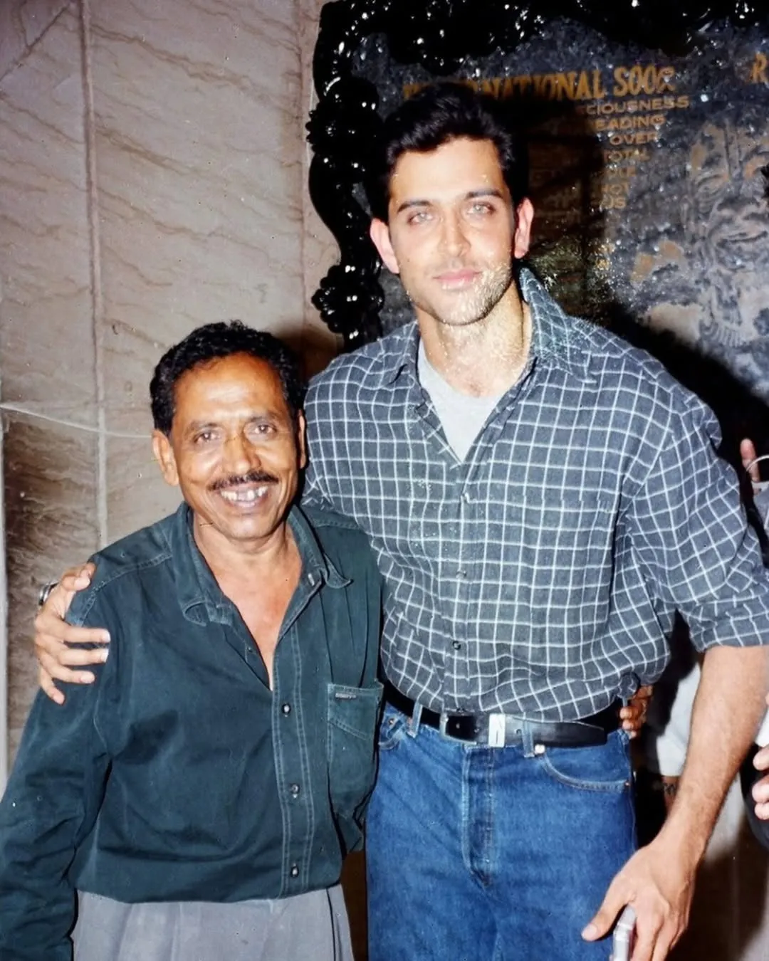 B K Tambe and hritik roshan