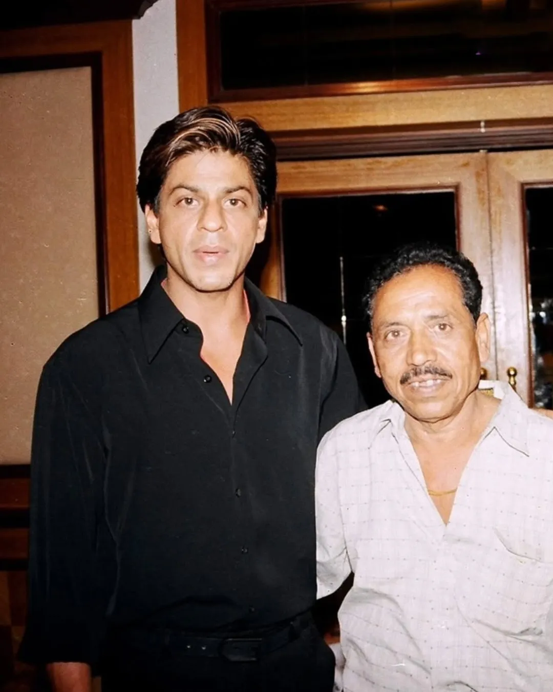 B K Tambe and  shah rukh khan
