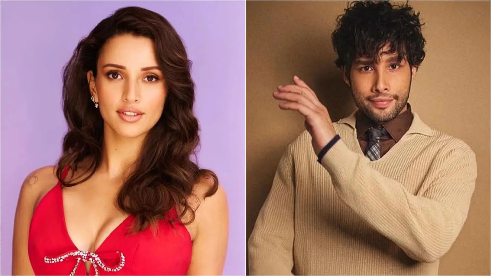 Siddhant Chaturvedi and Triptii Dimri
