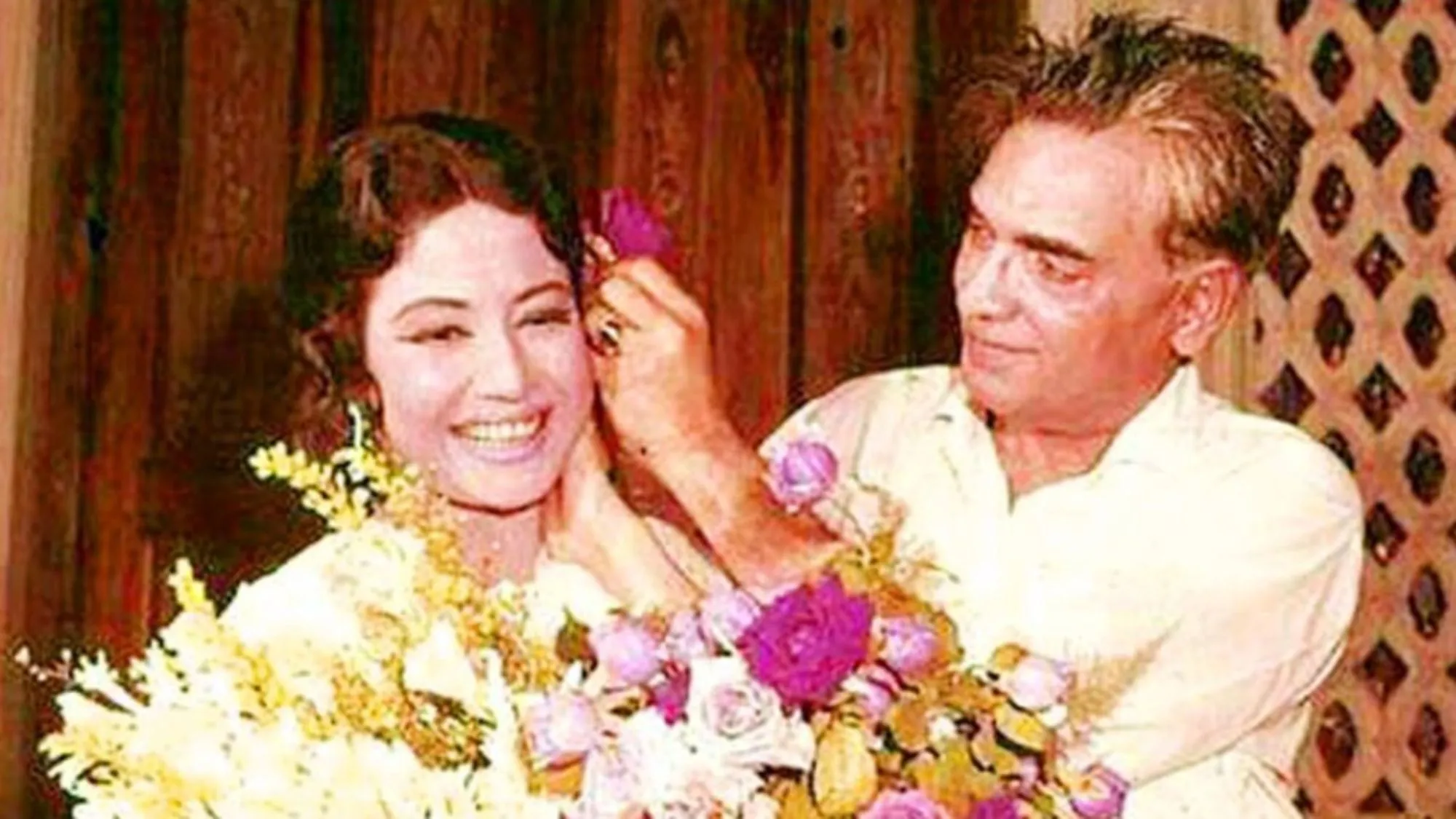 Meena Kumari and Kamal Amrohi