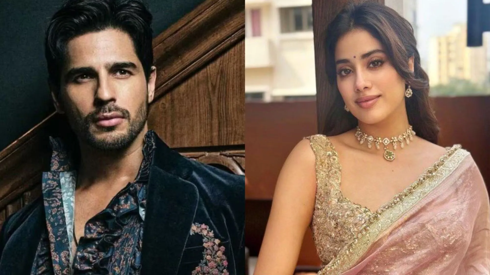     Sidharth Malhotra and Janhvi Kapoor