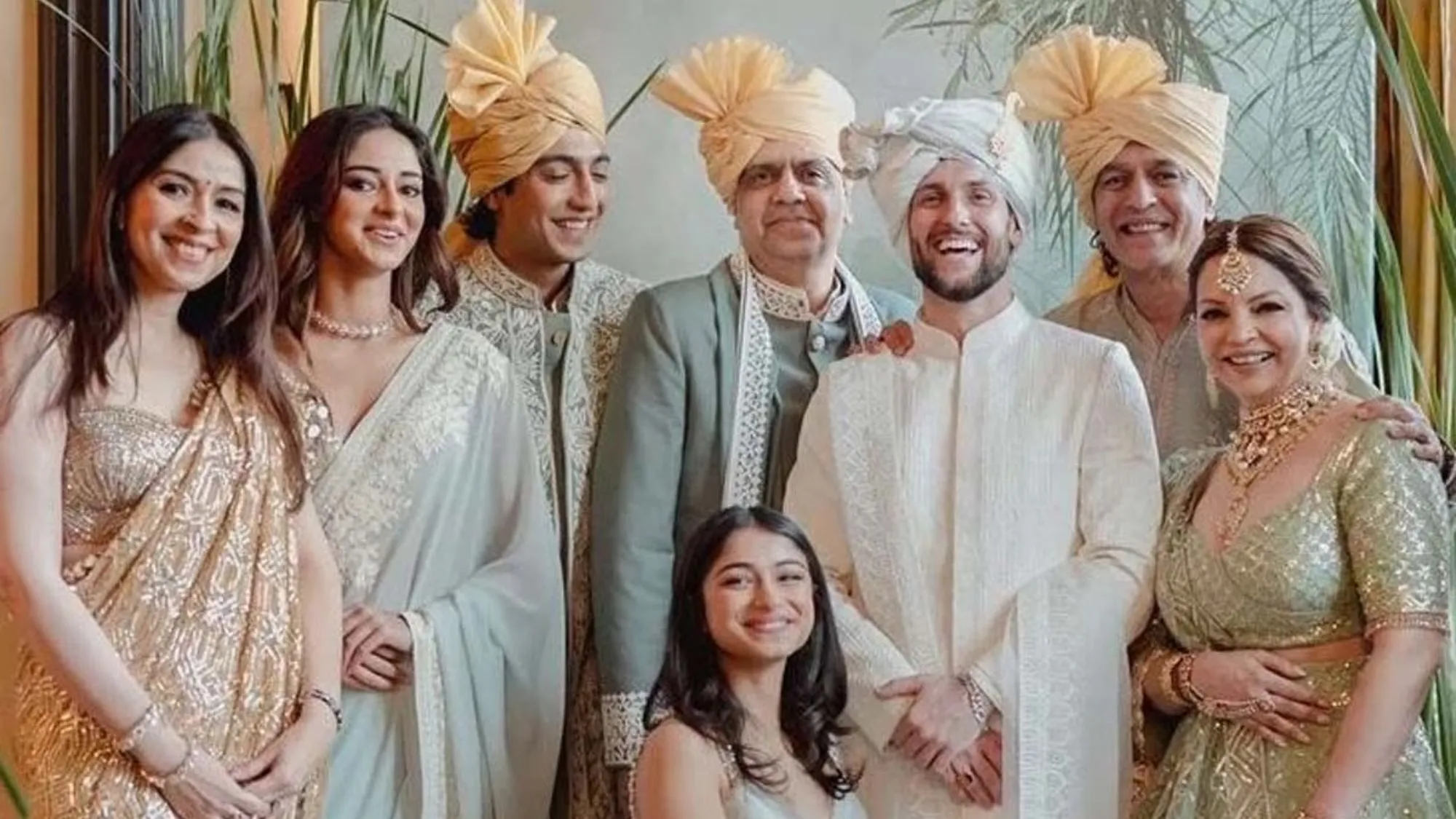 Ahaan Panday  family