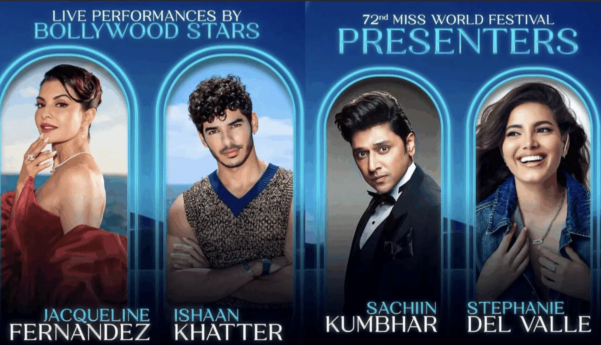 Ishaan Khatter said A Global Rising Icon Shines at Miss World 2025