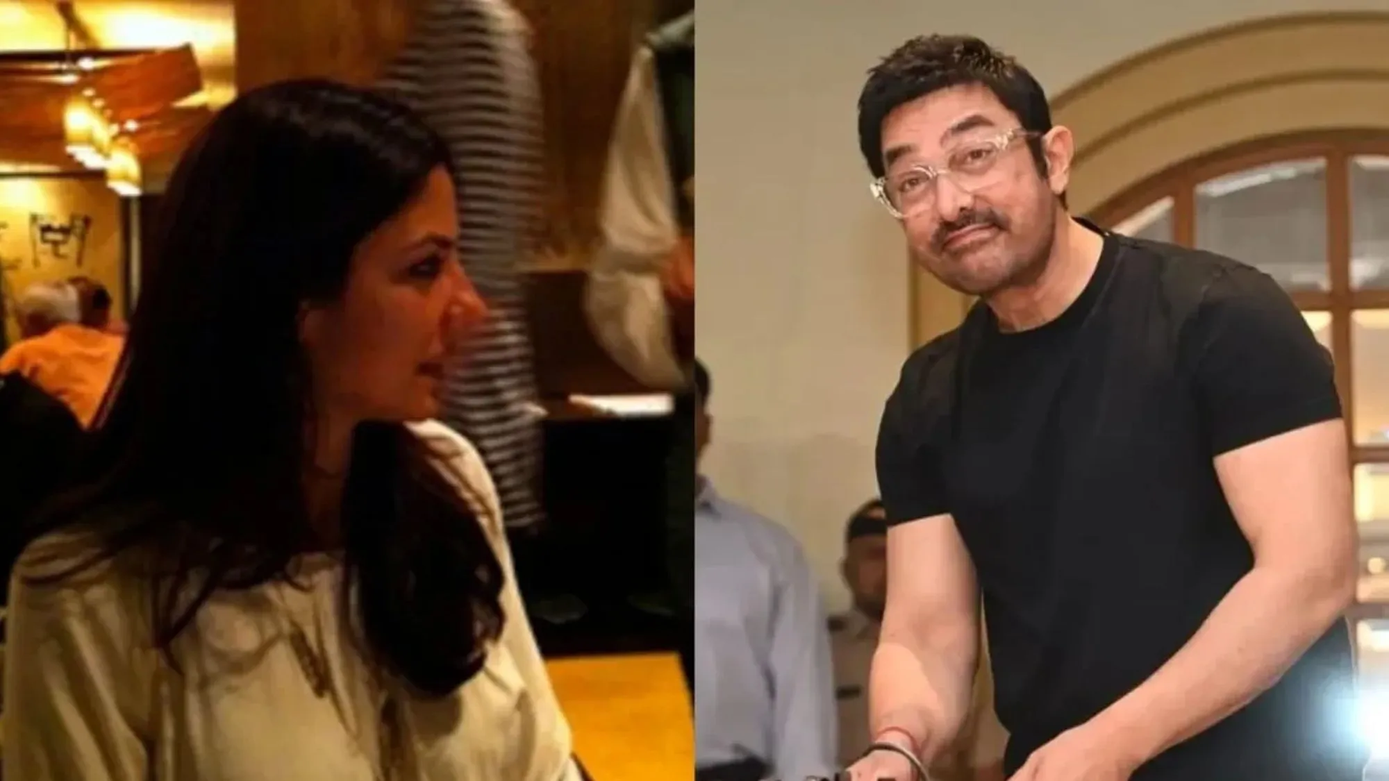 Aamir Khan and Gauri Spratt