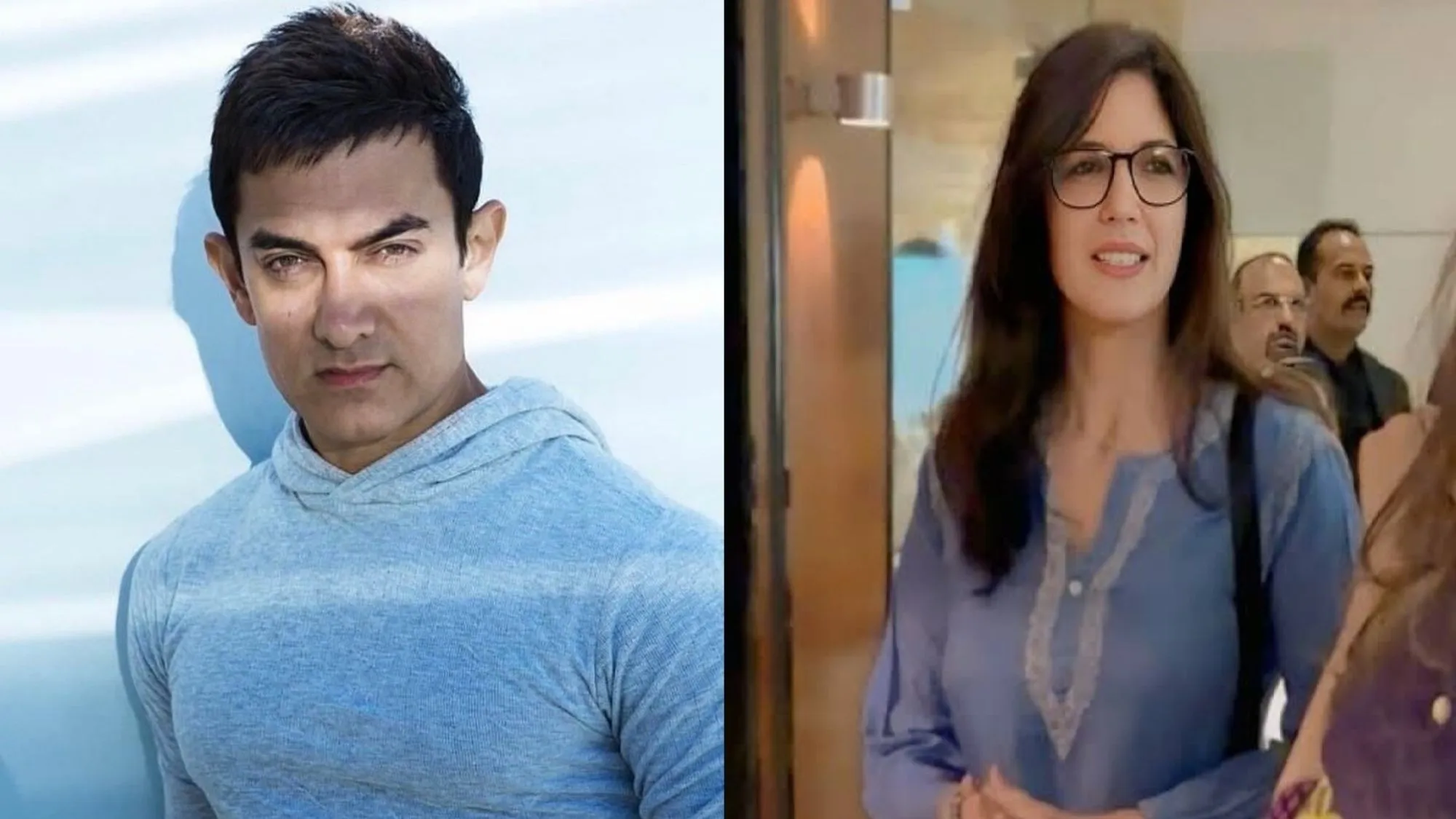 Aamir Khan and Gauri Spratt