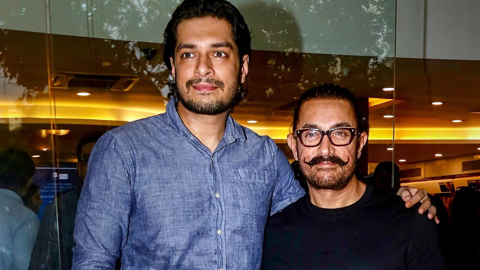 Aamir Khan and Junaid Khan