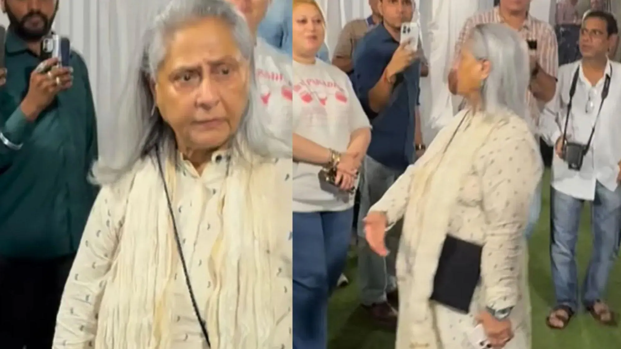 Jaya Bachchan Scolds Paparazzi 
