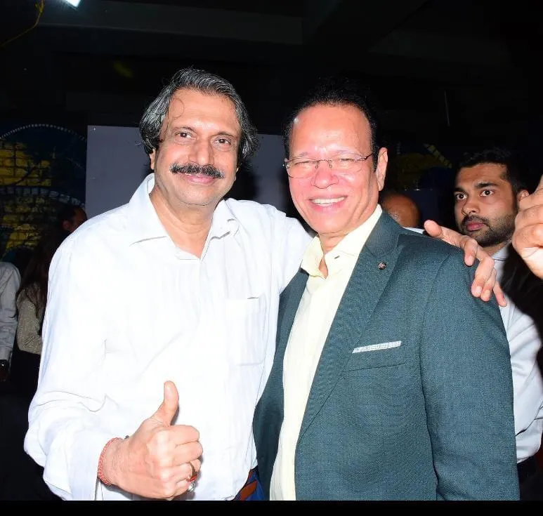 Ashok Dhamankar with Chaitanya Padukone