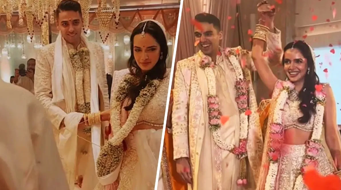 Actress Shazahn Padamsee Marries Businessman Ashish Kanakia in a Private Celebration