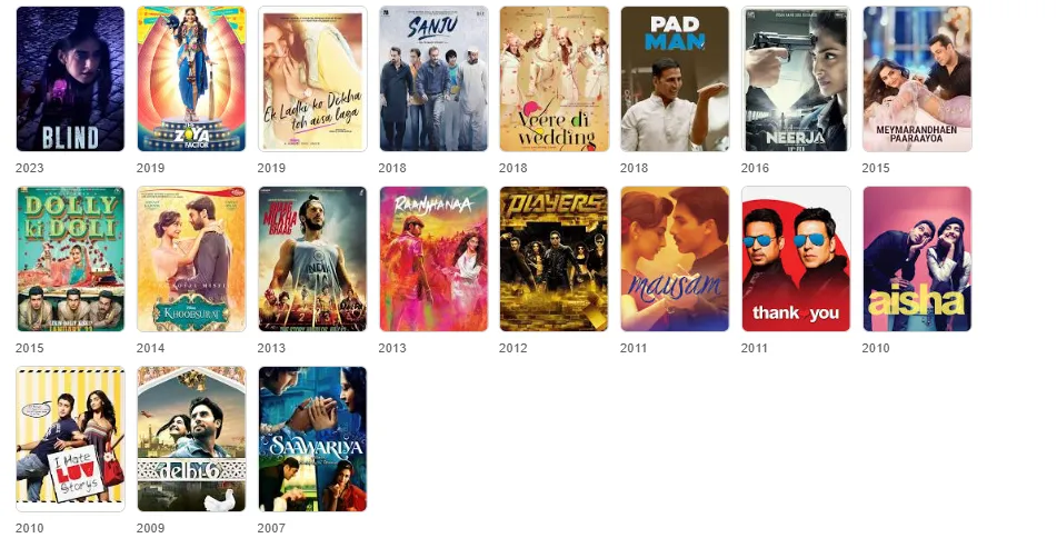 sonam kapoor films