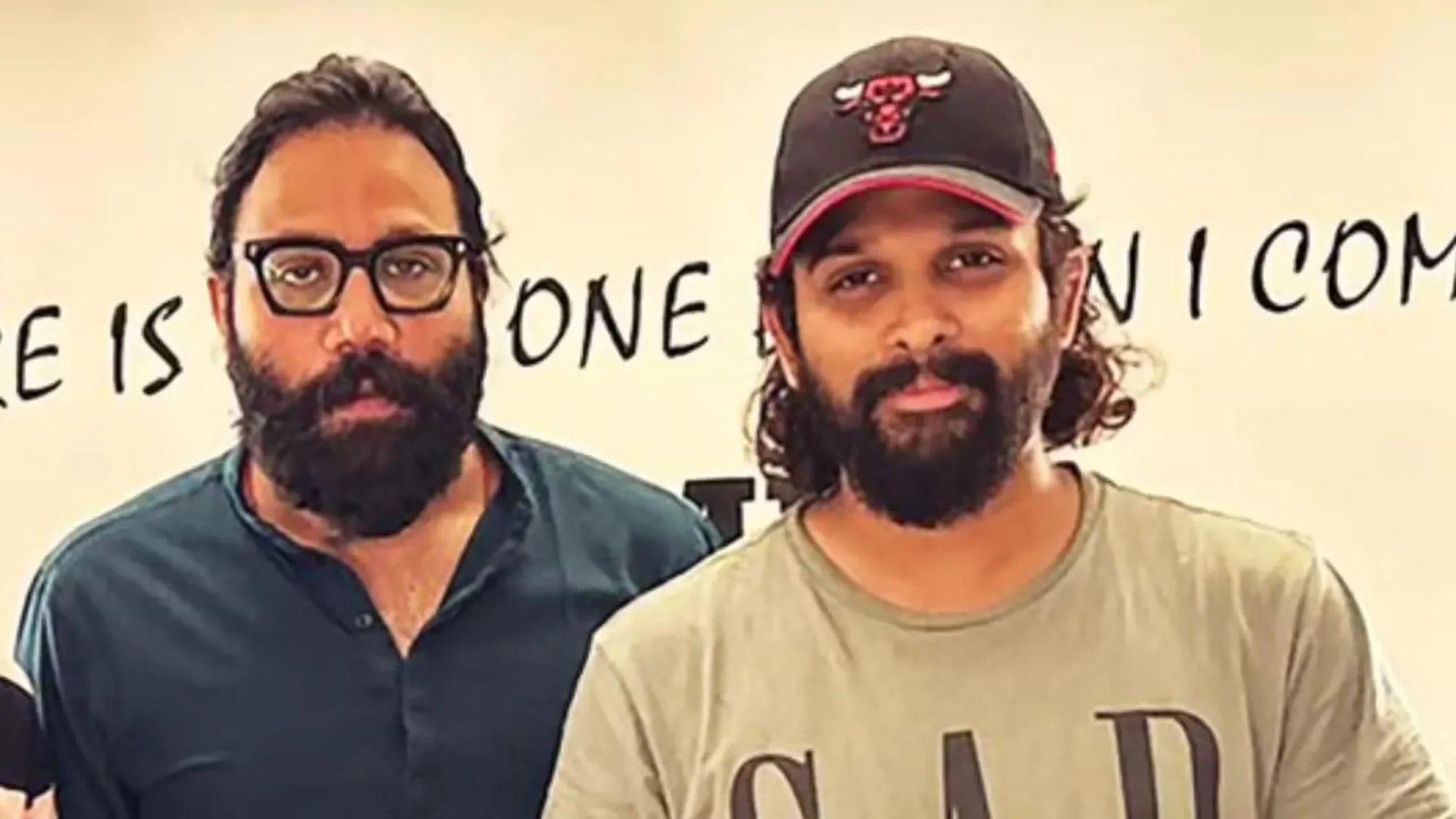 Allu Arjun and Sandeep Reddy Vanga 