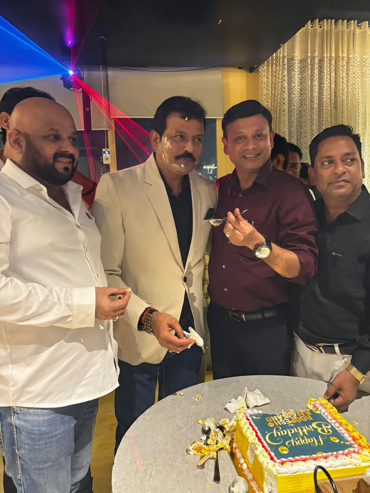 Many celebrities including Pankaj Berry attended the birthday party of producer director Rupesh Rai Sikand